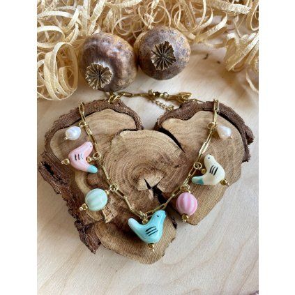 Náhrdelník Slepičky