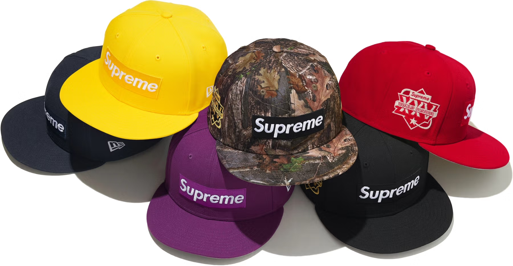 Supreme představuje kolekci kšiltovek pro jaro/léto 2025
