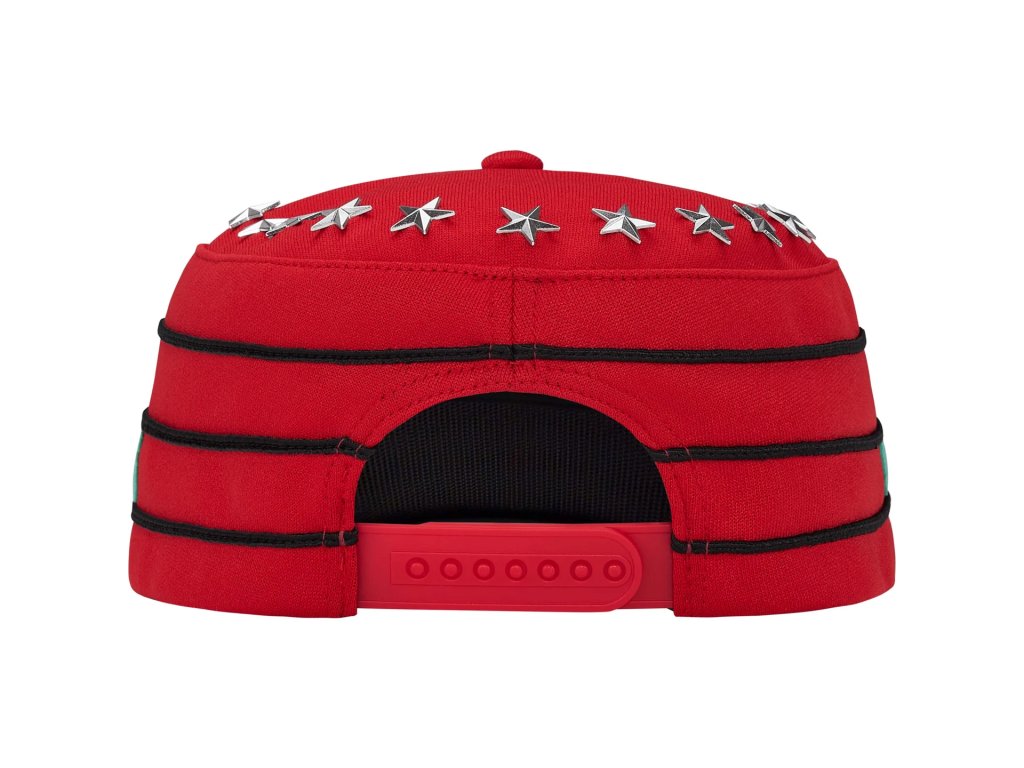 応援グッズ Supreme Stars Studded Pillbox Hat Supreme Stars Studded Pillbox Hat Green - FW25 - US