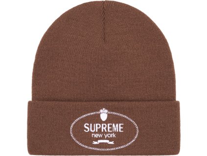 Crest Beanie brown