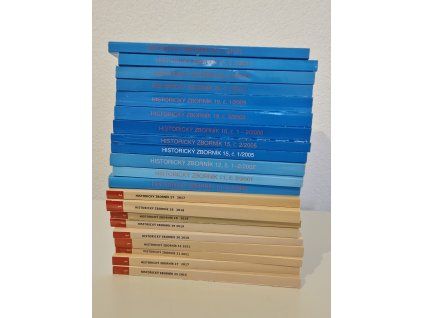 Historický zborník - súbor 21 čísel