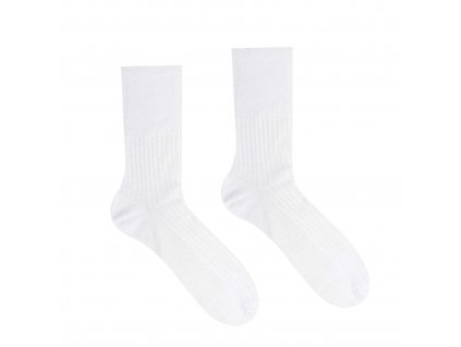 Zdravotné ponožky - biele