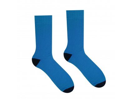 Veselé ponožky Froté modré