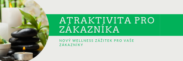 Atraktivní doplněk wellness procedur