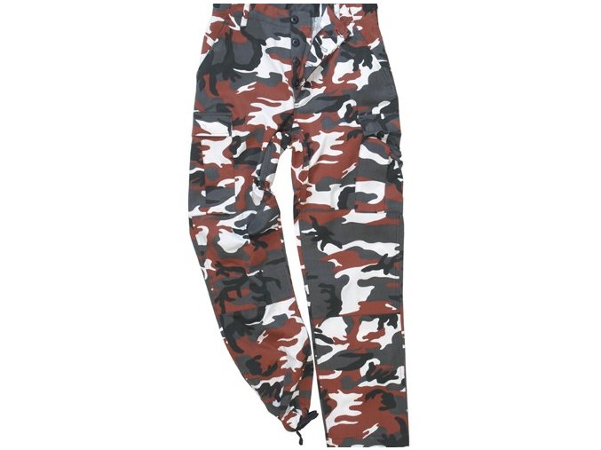 Kalhoty US BDU POLY polní REDCAMO (velikost L)