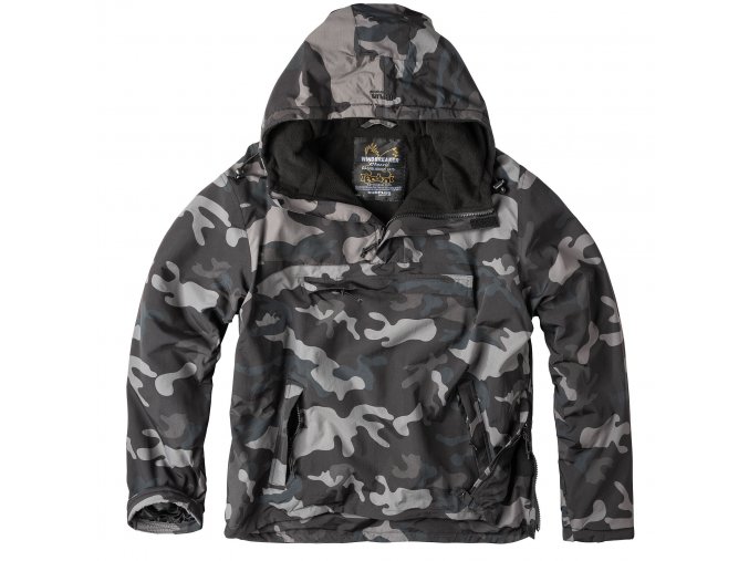 Bunda WINDBREAKER BLACK CAMO