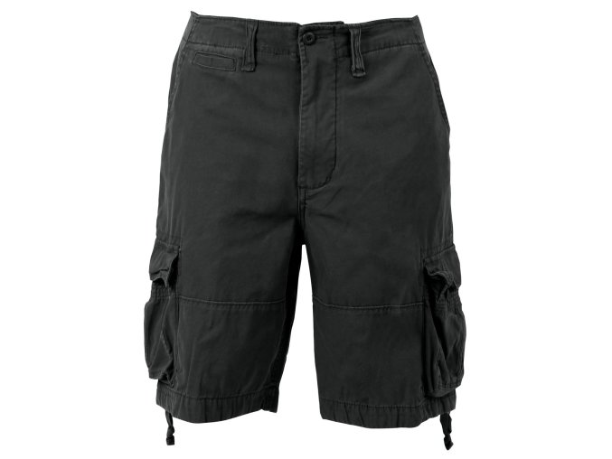Kraťasy VINTAGE INFANTRY UTILITY ČERNÉ (velikost L)