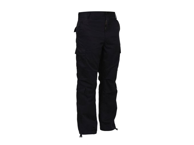 Kalhoty VINTAGE PARATROOPER ČERNÉ (velikost 3XL)