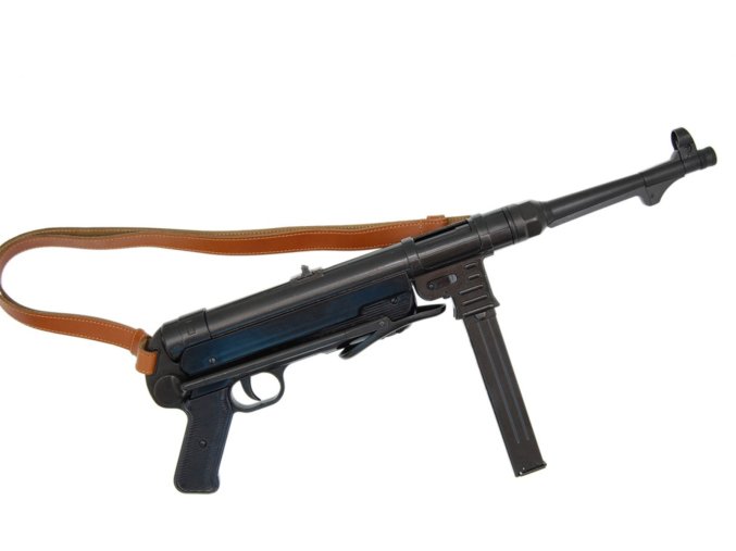 Replika samopal MP40 s popruhem, Německo 1940
