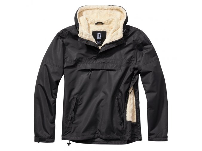 Bunda WINDBREAKER SHERPA ČERNÁ