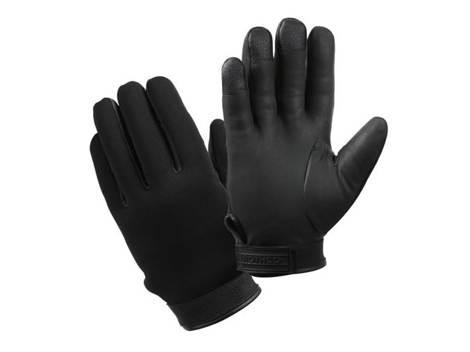 Rukavice taktické THERMOBLOCK neoprenové ČERNÉ (velikost L)