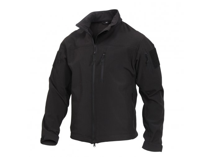 Bunda STEALTH OPS softshell ČERNÁ vel.3XL