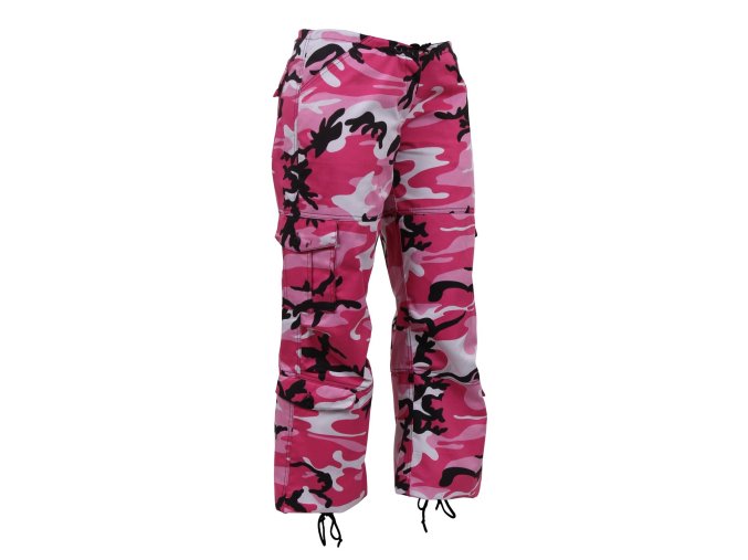 Kalhoty dámské PARATROOPER PINK CAMO (velikost L)
