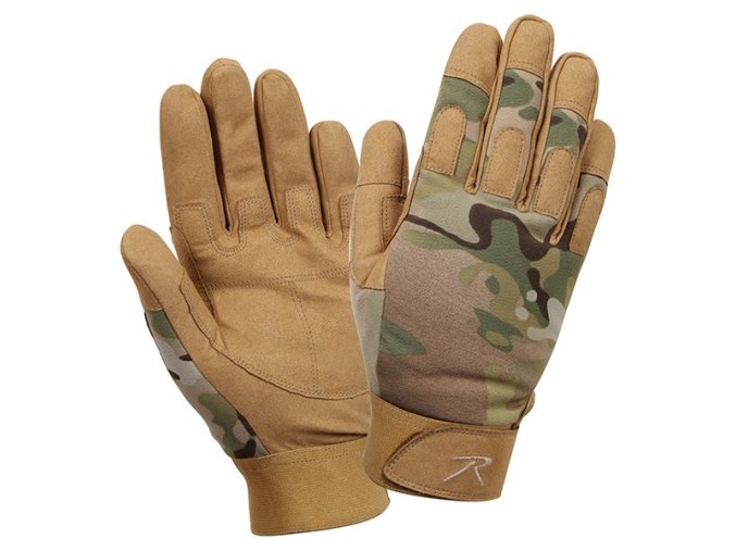 Rukavice ALL PURPOSE DUTY lehké MULTICAM (velikost L)