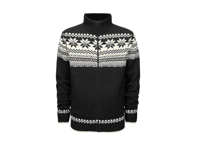 Svetr NORVEGER ČERNÝ (velikost 3XL)