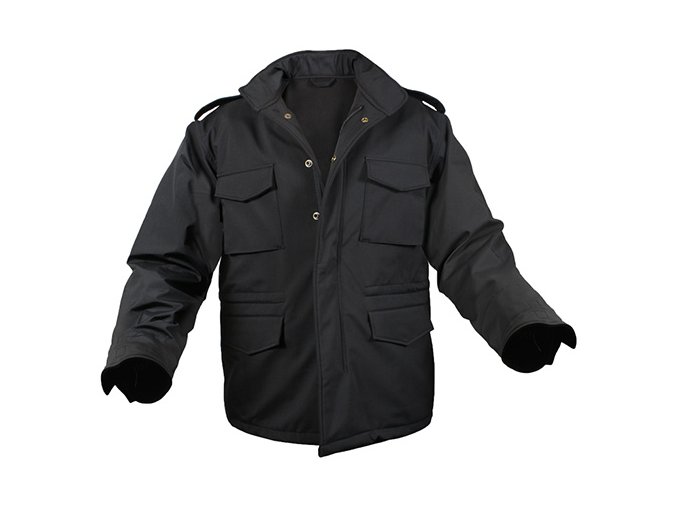 Bunda US M65 SOFTSHELL ČERNÁ (velikost 3XL)