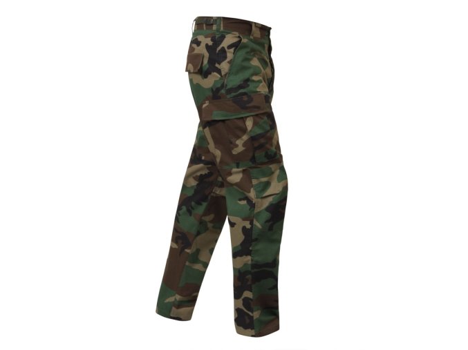 Kalhoty BDU bavlna rip-stop WOODLAND (velikost 3XL)