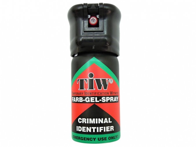 Sprej TIW Criminal Identifier barvící gel FOAM