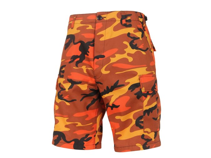 Kraťasy BDU ORANGE CAMO (velikost L)