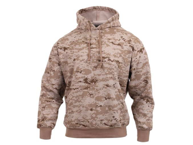 Mikina s kapucí DIGITAL DESERT (velikost 3XL)