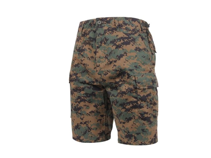 Kraťasy BDU DIGITAL WOODLAND (velikost 3XL)