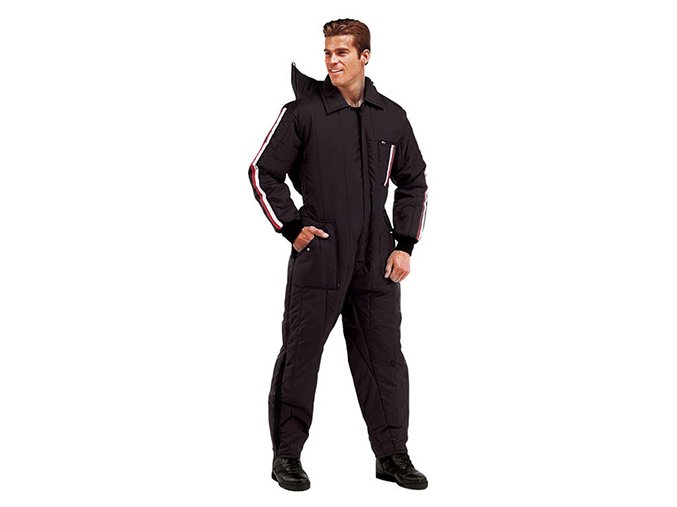 Kombinéza lyžařská/záchranářská ČERNÁ (velikost 3XL)