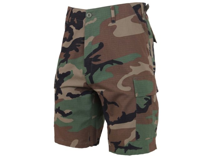 Kraťasy BDU rip-stop WOODLAND (velikost 3XL)