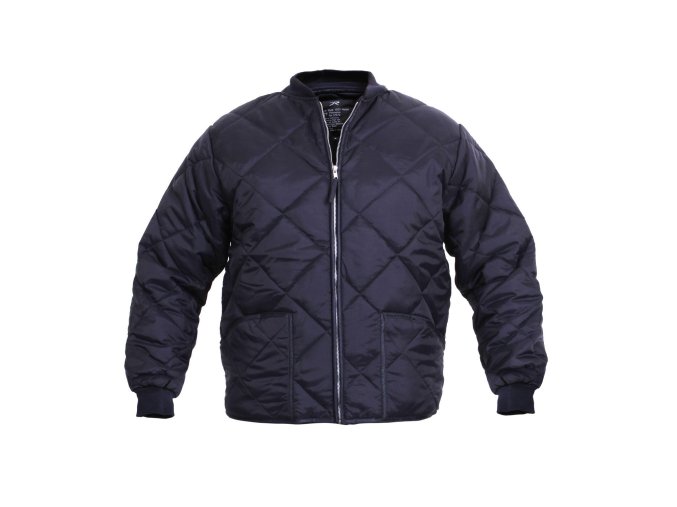 Bunda prošívaná DIAMOND FLIGHT NÁM.MODRÁ (velikost 3XL)