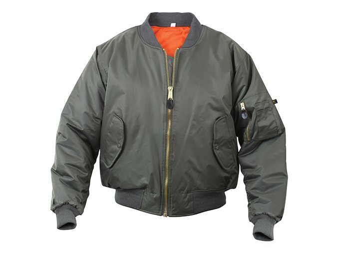 Bunda ULTRA FORCE MA1 FLIGHT SAGE (velikost 3XL)