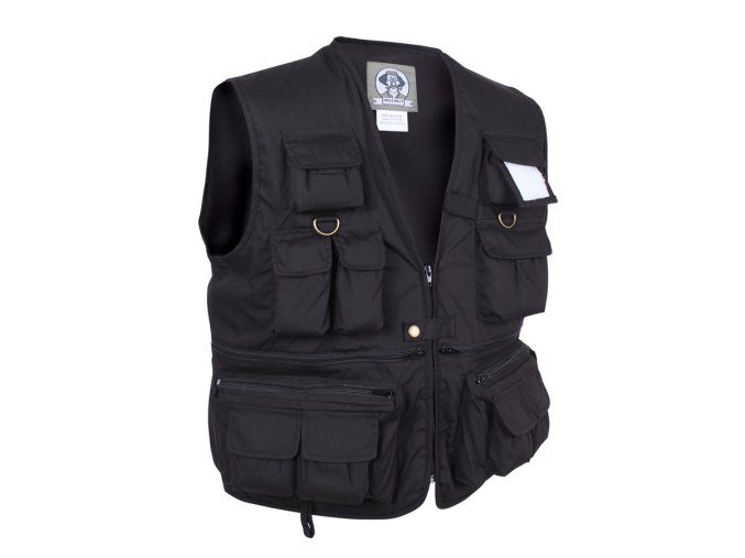 Vesta UNCLE MILTY ČERNÁ (velikost 3XL)