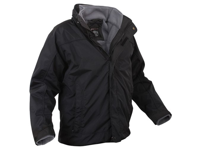 Bunda ALL WEATHER 3v1 ČERNÁ (velikost 3XL)