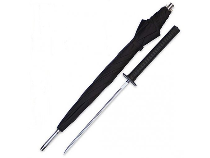 Deštník se samurajským mečem