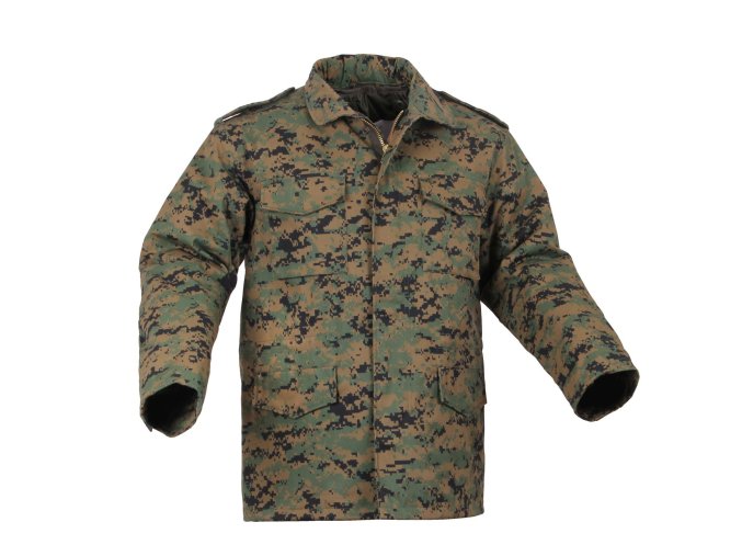 Bunda US M65 s vložkou DIGITAL WOODLAND (velikost 3XL)