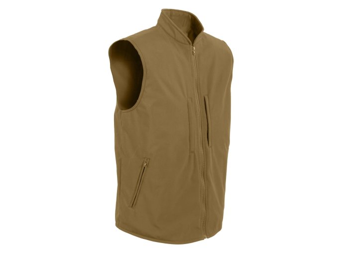 Vesta CONCEALED CARRY softshell COYOTE BROWN (velikost 3XL)