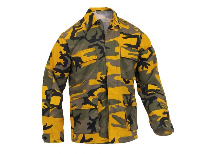 Blúza US typ BDU Stinger YELLOW CAMO vel.M