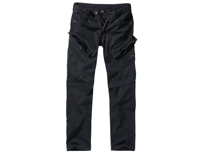Kalhoty ADVEN SLIM FIT ČERNÉ (velikost L)