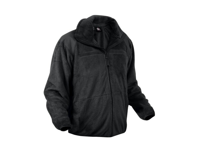 Bunda fleece GEN III/LEVEL 3 ECWCS ČERNÁ (velikost 3XL)