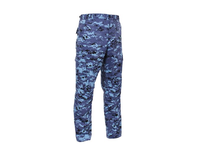 Kalhoty BDU SKY BLUE CAMO DIGITAL (velikost L)