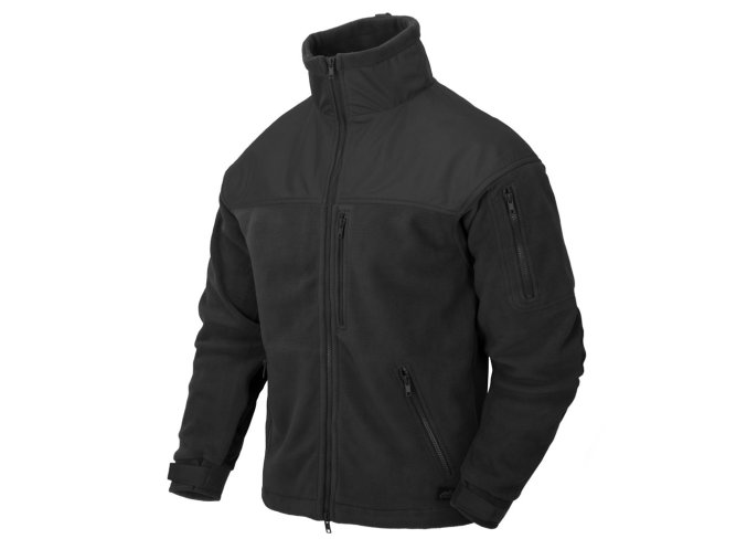 Bunda CLASSIC ARMY fleece ČERNÁ (velikost 3XL)