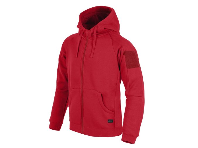 Mikina URBAN TACTICAL LITE ČERVENÁ (velikost 3XL)