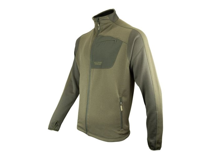 Bunda ASHCOMBE TECHNICAL FLEECE ZELENÁ (velikost 3XL)