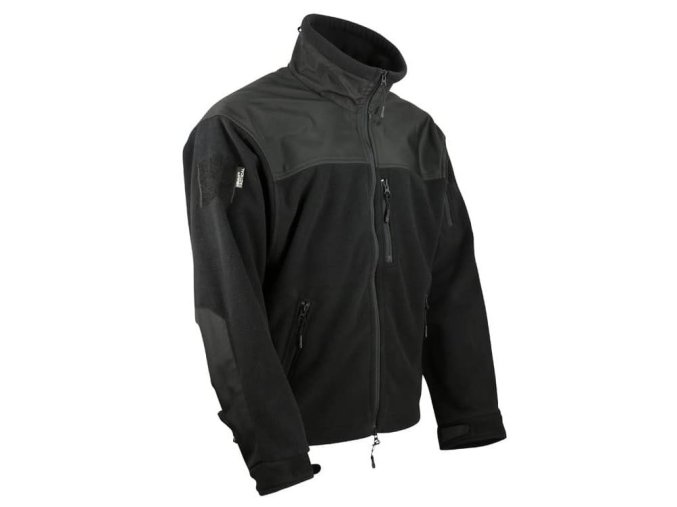 Mikina DEFENDER TACTICAL fleece ČERNÁ (velikost 3XL)