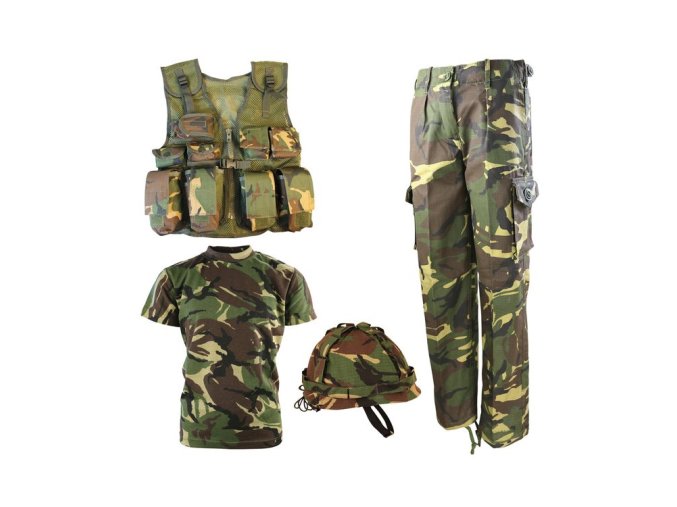 Komplet dětský taktický ARMY COMBO DPM (velikost 11-12)