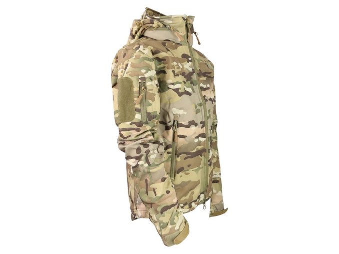 Bunda dětská softshellová PATRIOT maskování BTP (velikost L)