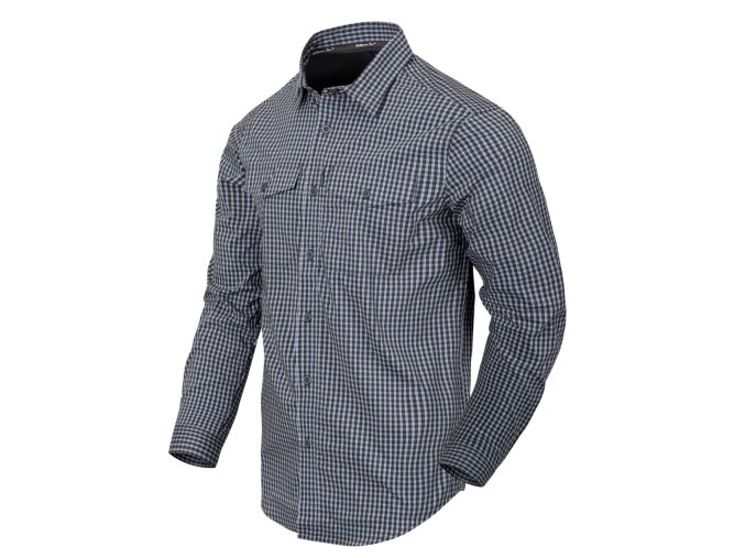 Košile COVERT dlouhý rukáv PHANTOM GREY (velikost S)
