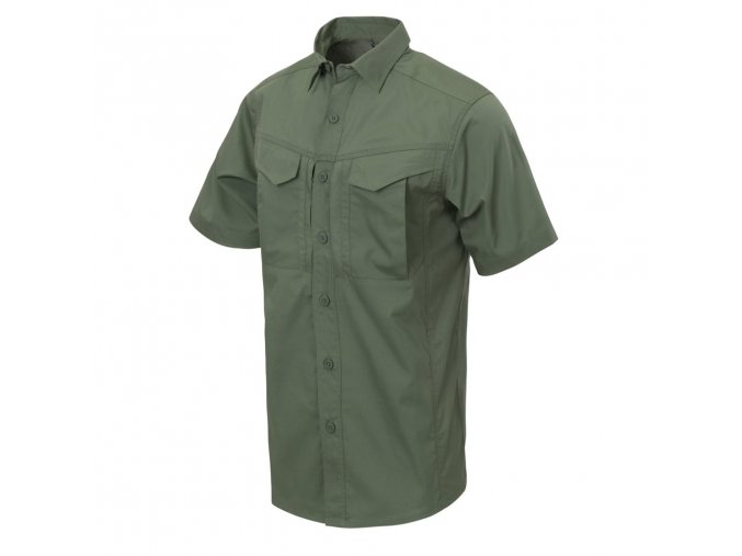 Košile DEFENDER Mk2 kratký rukáv OLIVE GREEN