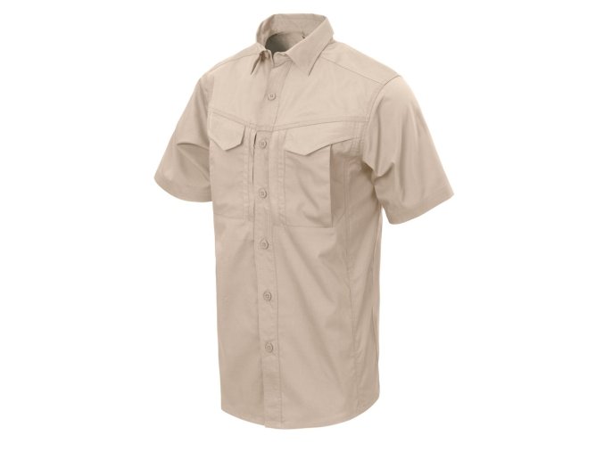 Košile DEFENDER Mk2 kratký rukáv KHAKI (velikost 3XL)
