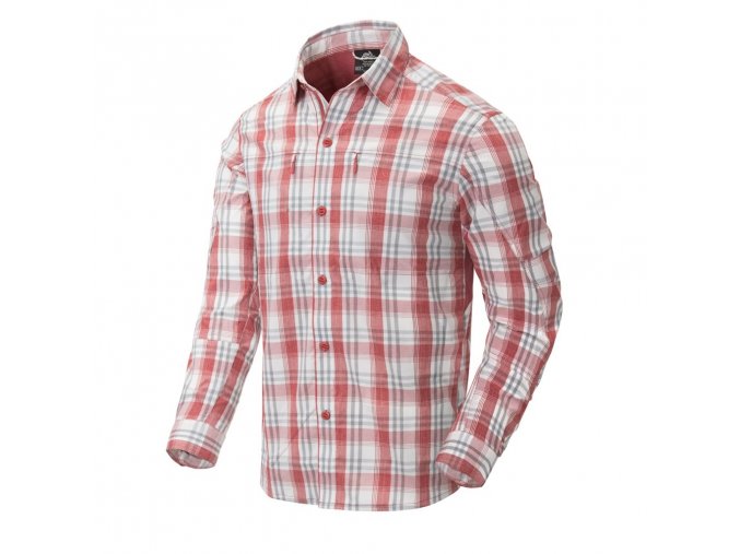 Košile TRIP dlouhý rukáv RED PLAID vel.3XL