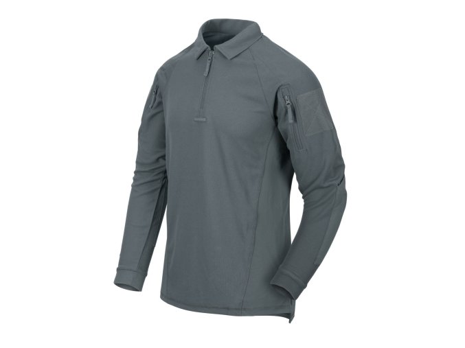 Triko RANGE POLO dlouhý rukáv SHADOW GREY (velikost 3XL)
