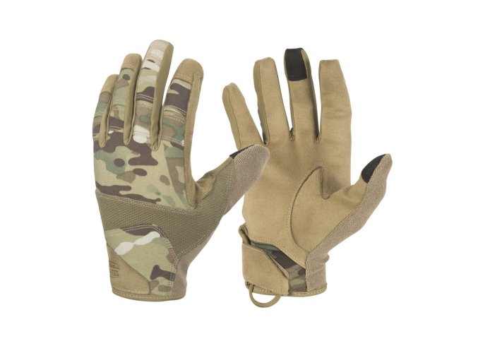 Rukavice RANGE taktické MULTICAM/COYOTE (velikost L)